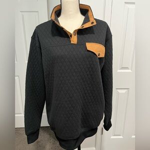 Zyia Half Button Pullover